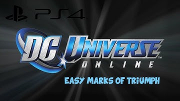 DC Universe Online - Easy Marks of Triumph