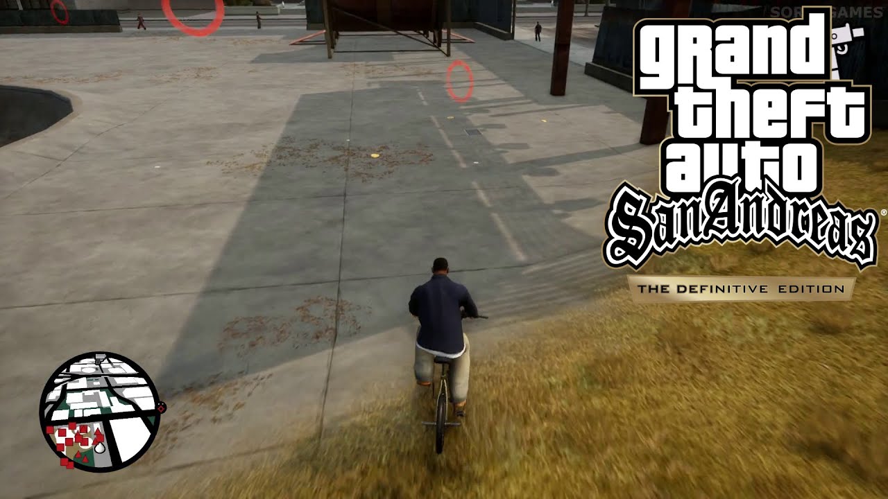 GTA San Andreas Definitive Edition BMX Challenge / 