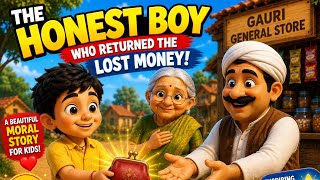 Information 👦✨ The Honest Boy Who Returned the Lost Money 💰❤️ | Beautiful Moral Story for Kids 🌈📖 Update