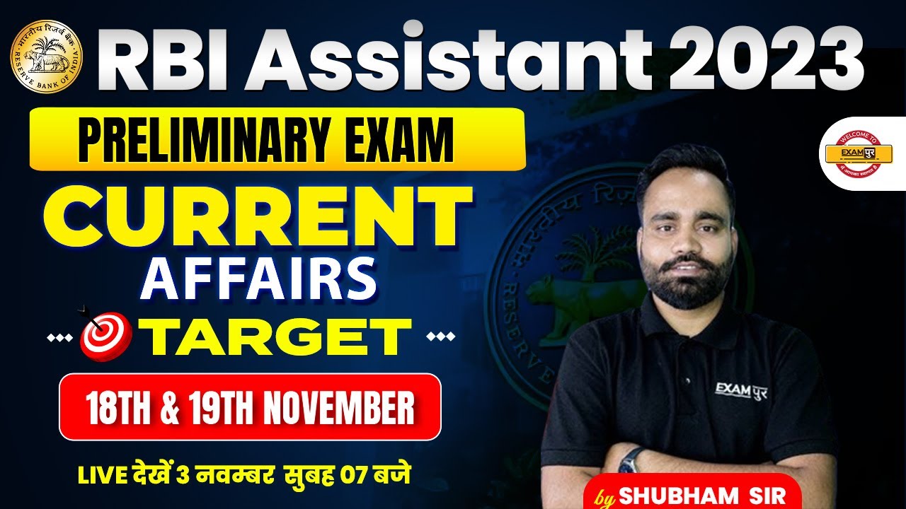 01 November 2023 CURRENT AFFAIRS | Daily CURRENT AFFAIRS with Static GK | OCTOBER CURRENT AFFAIRS