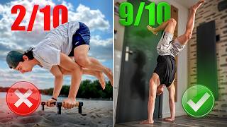 Réussir Le Handstand Sans Le Mur Avec Un Exercice (Le Voici)