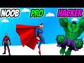 Superhero Race! - NOOB vs PRO vs HACKER