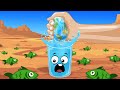 DRAINING ALL THE WATER on EARTH in Happy Glass!