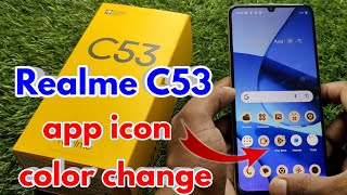 realme c53 app color change, realme c53 app icon color change screenshot 2