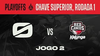 CBLOL 2024: 1ª Etapa - Playoffs | RED Kalunga x LOS (Jogo 2)