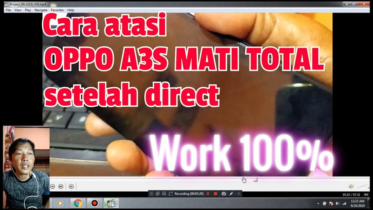 OPPO A3S dead solutions after direct (MATI TOTAL SETELAH DIRECT)