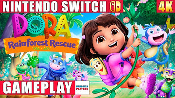 Dora: Rainforest Rescue Nintendo Switch 1 Gameplay in 4K