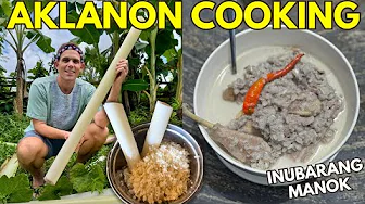 COOKING IN AKLAN - Filipino Banana Native Chicken (Inubarang Manok)