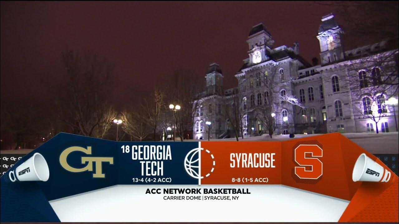 Highlights Syracuse vs. Tech YouTube