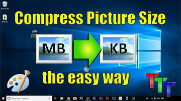 How to reduce the file size of an image with MS Paint - The easy way