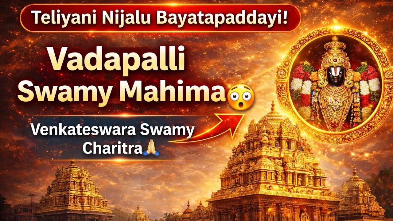 వాడపల్లి |వెంకటేశ్వర స్వామి చరిత్ర|vadapalli| venkateshwara swami |temple history