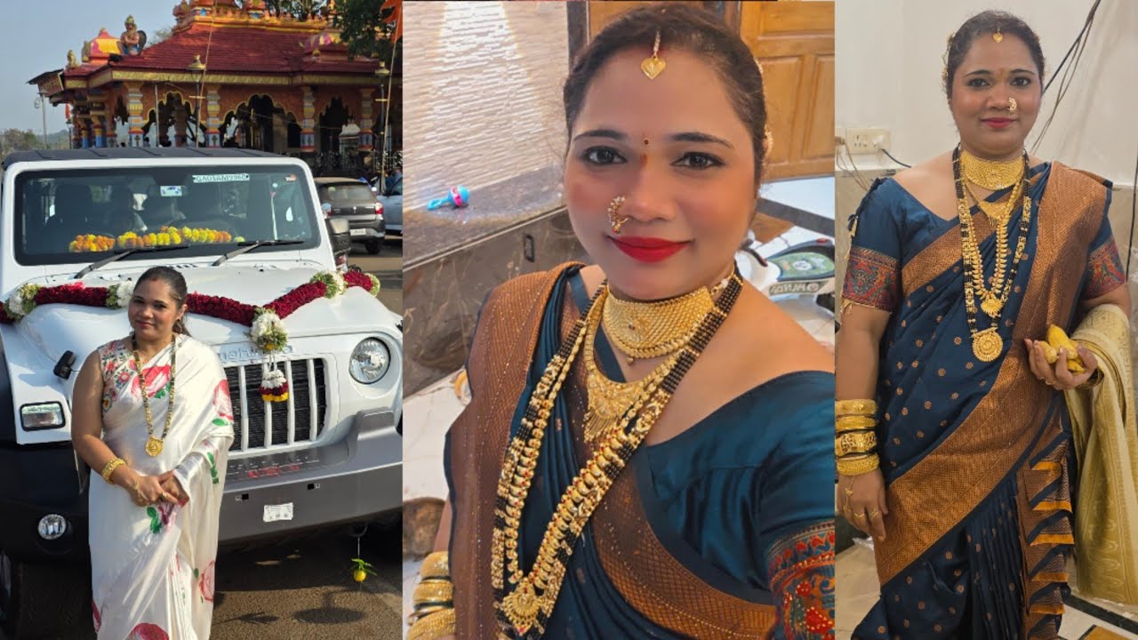 First Driving Experience of my New Thar | jodvi in Temple #goanvlogger #tharvlogs #konkanivlogs 