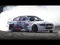 BMW 3-Series E46 Drift Car w/ M5 E60 V10 Engine in Action, Sound & OnBoard!