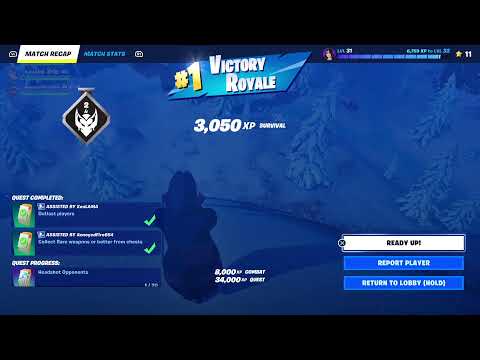 Playing some Fortnite agen