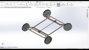 Steering Rack and pinion Mechanism in Solidworks