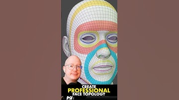 Learn where to place loops when creating 3D characters #topology #3dmodeling #3dmodelingtutorial