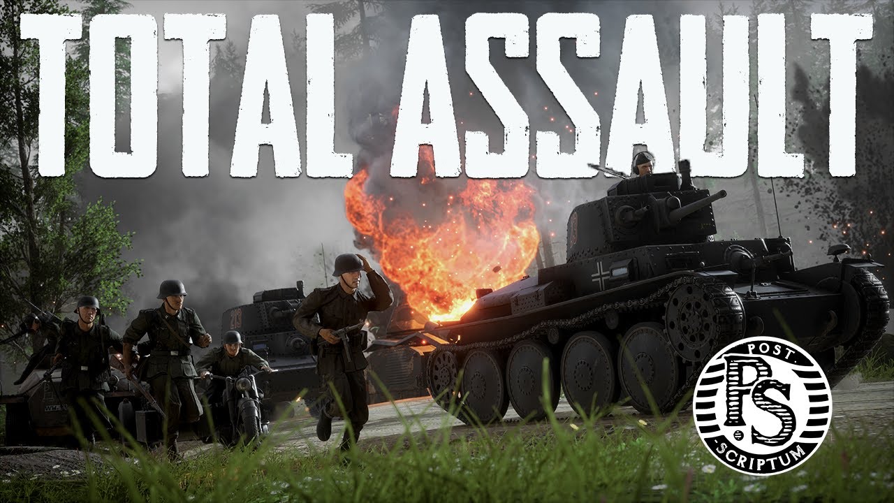 Total Assault INTENSE Pz.38(t) Gameplay on Post Scriptum YouTube