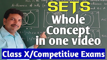 SETS WHOLE CONCEPT IN ONE VIDEO