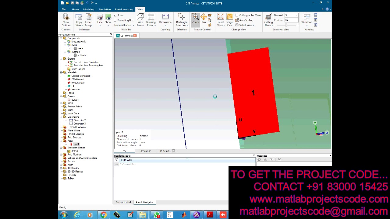 CST design for Vivaldi antenna - YouTube