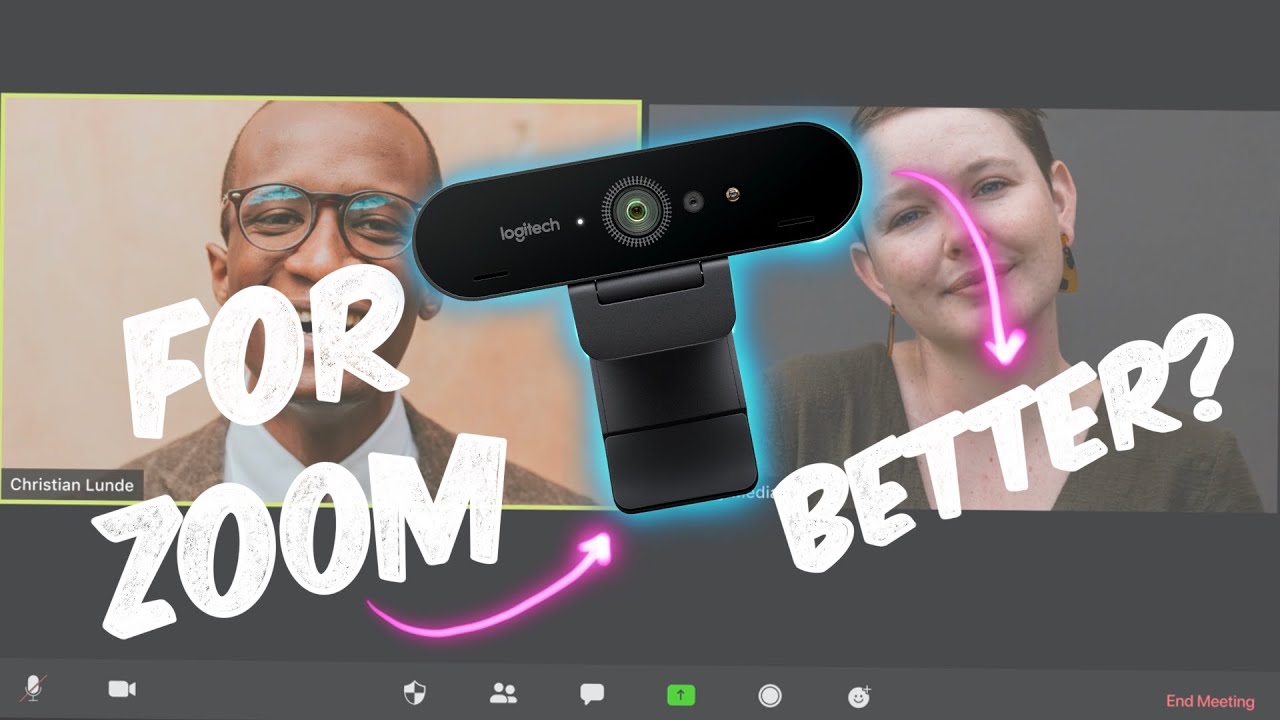 Logitech BRIO - Webcam - Professionnel - Visioconférence