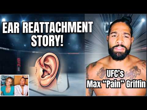 Max Griffin Took An Ear Off During a UFC Fight! 😲 | The Reattachment Story #ufc