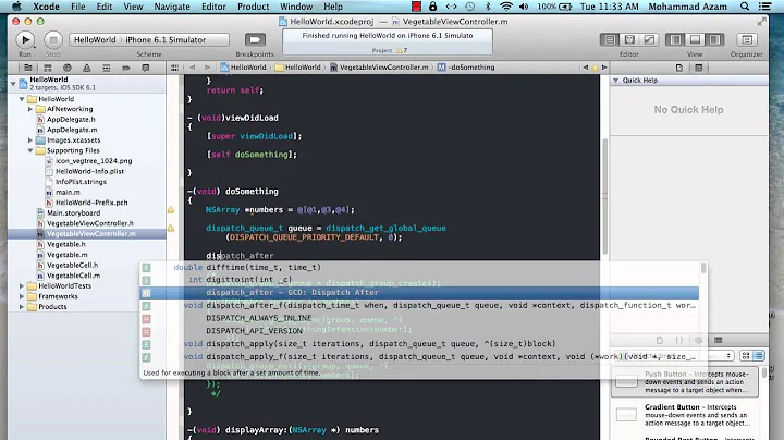Learning iOS Development Part 55 (Grand Central Dispatch Grouping)