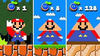 Super Mario Bros. but Every Seed Make Mario Triangle!