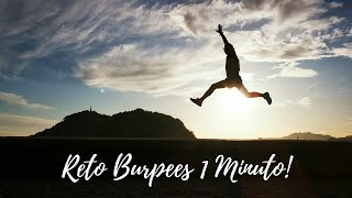 Burpees en 1 minuto (insane burpee battle)reto