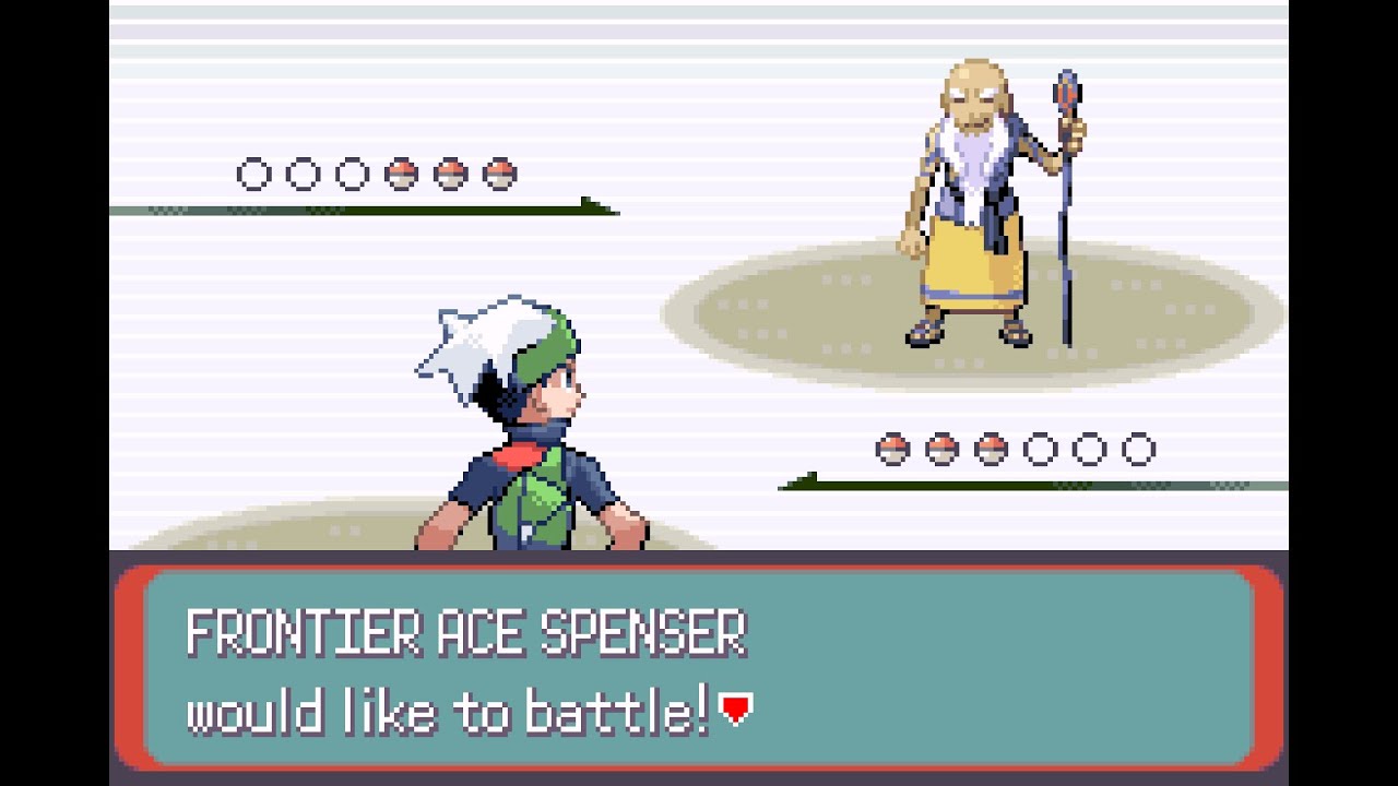 Pokemon Emerald Mini • Frontier Ace Spenser - Gold Symbol