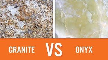 Granite vs Onyx Countertops