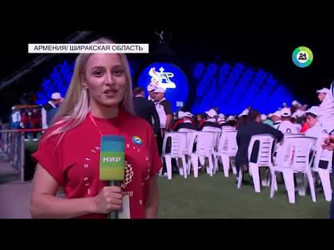 Огонь Панармянских игр в Гюмри зажег олимпийский чемпион Артур Алексанян