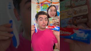 Guess The Mystery Toothpaste Flavor 🤪❓#shorts