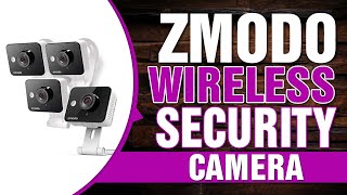 Zmodo Wireless Two-Way Audio HD Home Security Camera (4 Pack) with Night Vision