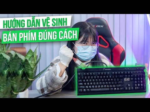 Video: Cách Vệ Sinh Bàn Phím Mà Không Cần Tháo Rời