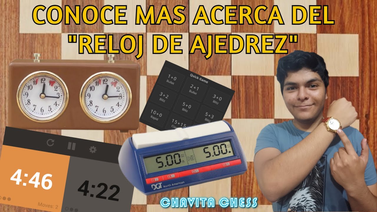 Que es el reloj de ajedrez y como se usa?