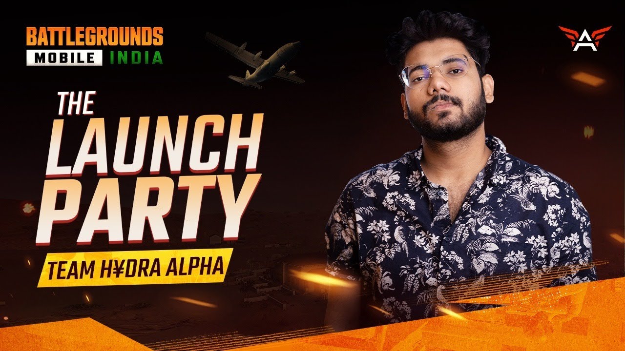 🔴Team Alpha! -  BGMI LAUNCH PARTY DAY #1😍 || BATTLE GROUND LAUNCH PARTY LIVE!