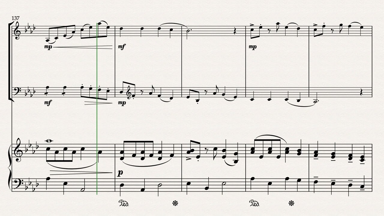 Piano Trio, Mvt IV