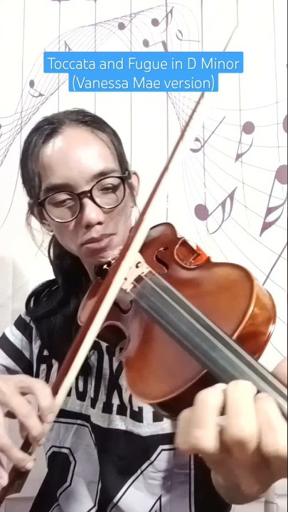 Toccata and Fugue (Bach) in Vanessa Mae version #toccata #bach #vanessamae #violin