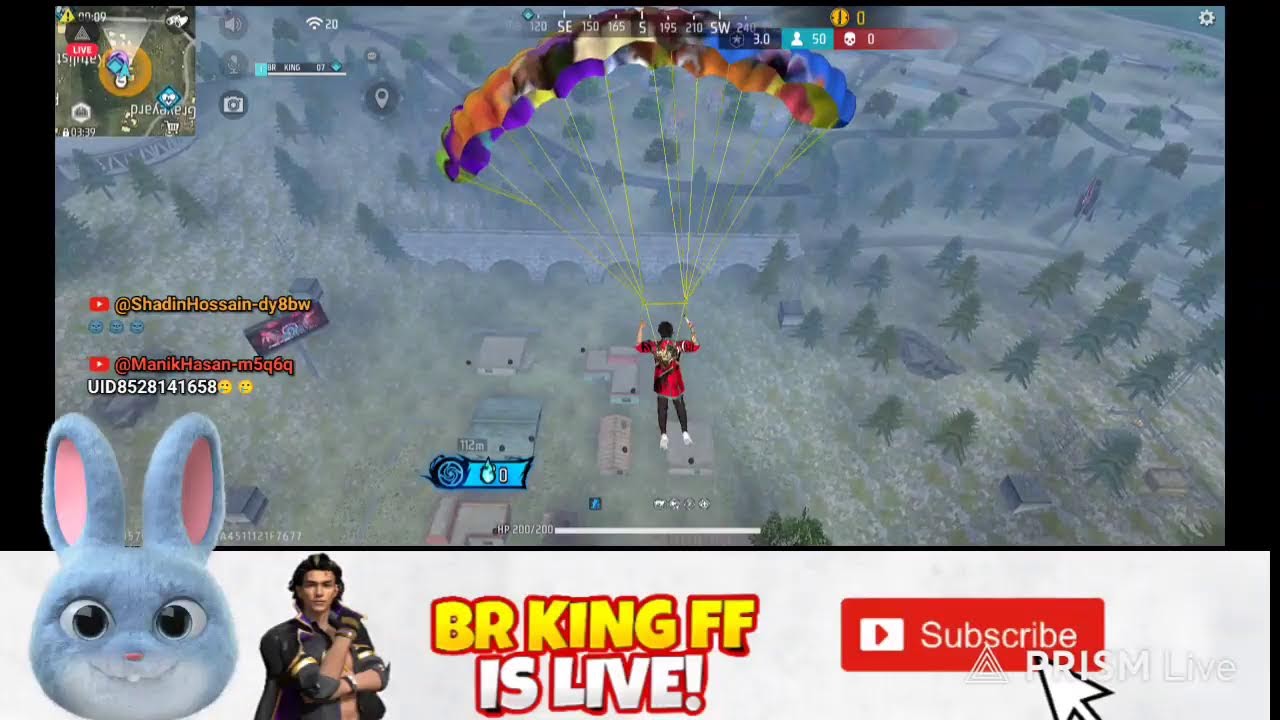 Live streaming of BR KING FF
