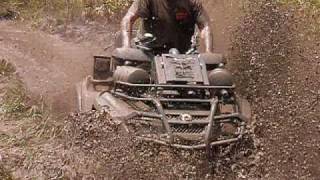 Can Am 800 Gets Stuck - Soggy Bottom Boyz