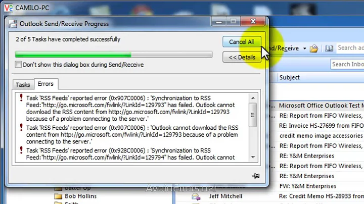Outlook 2007: Remove or Disable RSS Feed Support