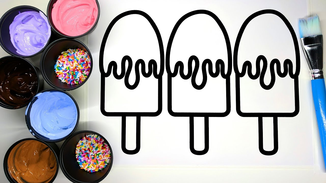 Download Coloring Chocolate Ice Cream with Sprinkles Coloring Pages ...