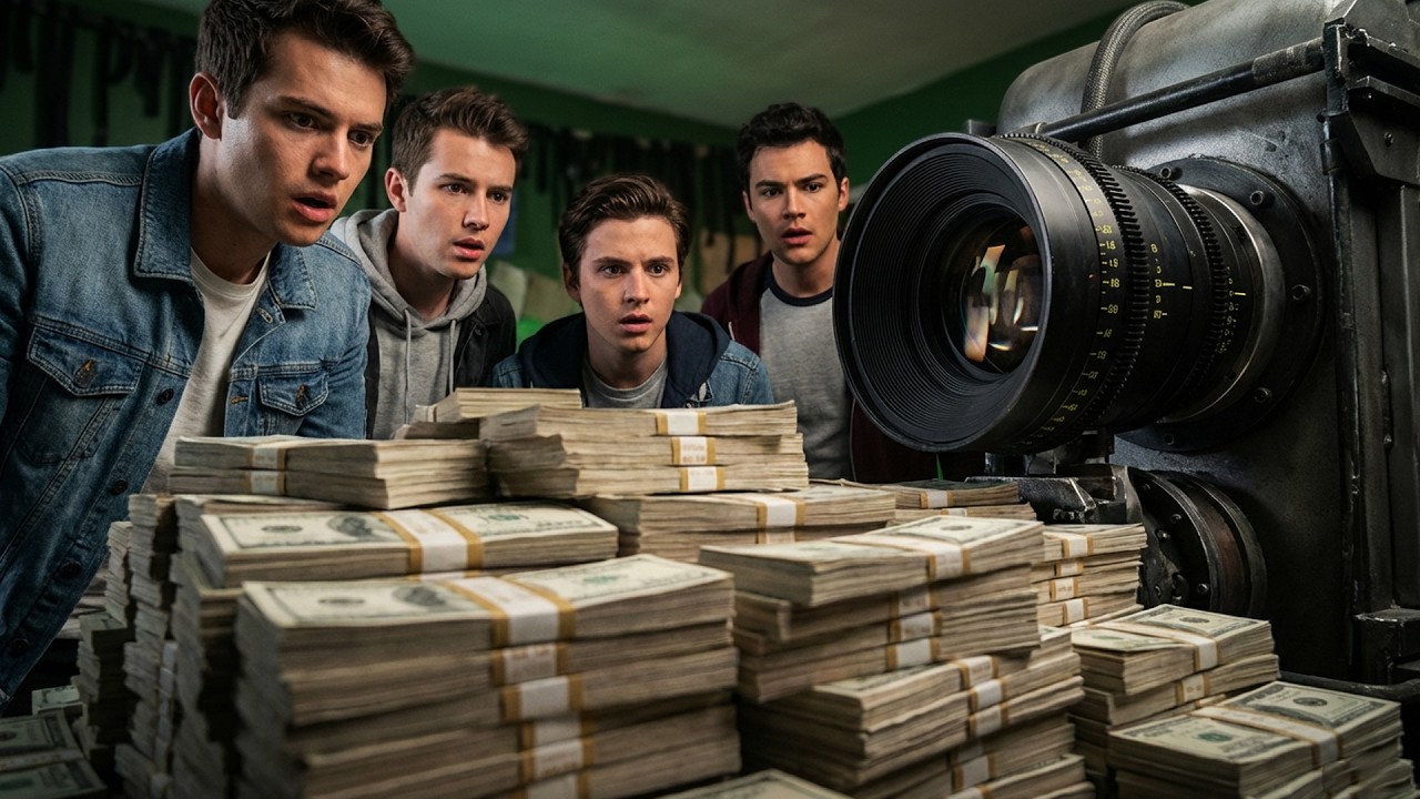 مجموعة شباب بيلاقوا كاميرا بتصور صور من المستقبل وبيستغلوها وبيتحولو لأغنياء !