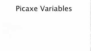 Picaxe Symbols