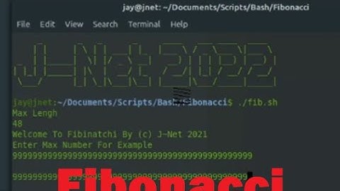 2 Examples Of Fibonacci Sequence With Bash