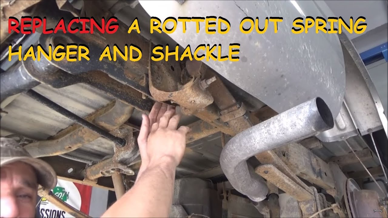 Installing Dorman Spring Shackles & Hangers On A Chevy/GMC ... Installing Dorman Spring Shackles & Hangers On A Chevy/GMC ...