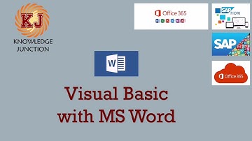 how to use VB with Ms Word simple coding