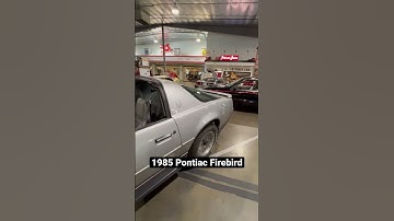 1985 Pontiac Firebird.