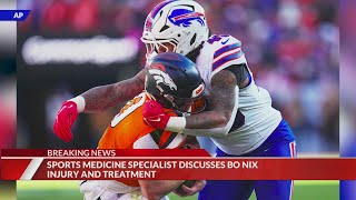 Doctor discusses injury to Nix recovery ahead