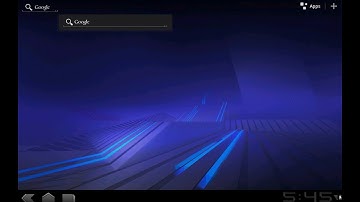 Android 3.0 Preview - CES build demo "reconstruction"